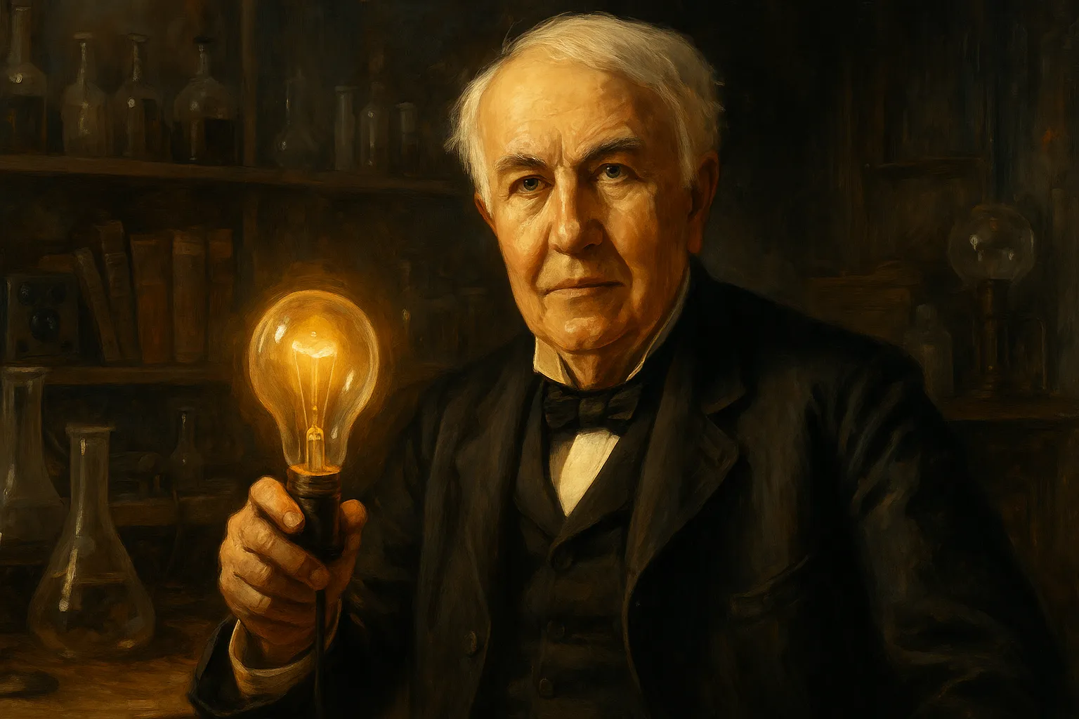 Thomas Edison The Man Who Turned Darkness Into Light